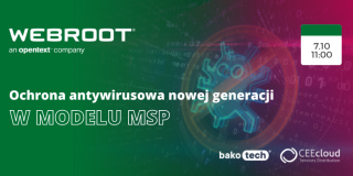 Webroot: Ochrona antywirusowa nowej generacji w modelu MSP | webinar
