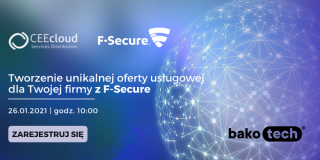 Unikalna oferta usługowa Twojej firmy z F-Secure | Webinar | 26 stycznia | 10:00