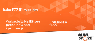 Webinar | Wakacje z MailStore pełne nowości i promocji | Webinar | 11:00