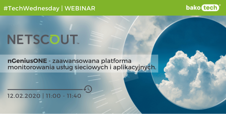 #TechWednesday Webinar | Netscout | 11:00