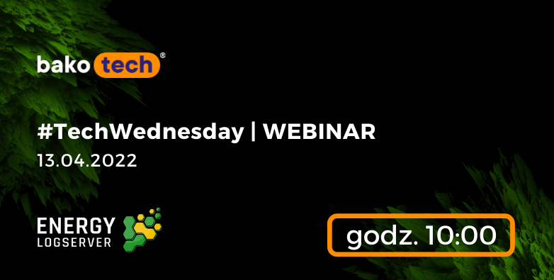 TechWednesday Webinar | Energy Logserver | 13 kwietnia