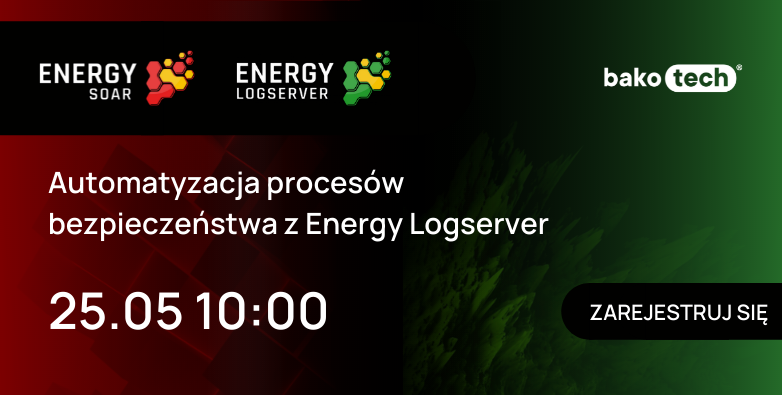 Automatyzacja procesów bezpieczeństwa z Energy Logserver | 10:00