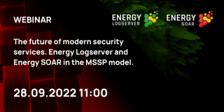 The future of modern security services. Energy Logserver and Energy SOAR in the MSSP model.