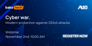 Cyber war: modern protection against DDoS attacks | A10 Networks Webinar