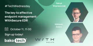 #TechWednesday | The key to effective endpoint management: WithSecure EDR
