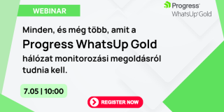 Minden, és még több, amit a Progress WhatsUp Gold hálózat monitorozási megoldásról tudnia kell.