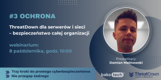 ThreatDown dla serwerów i sieci – bezpieczeństwo całej organizacji