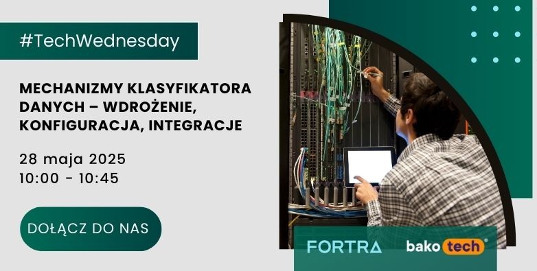 #TechWednesday | Mechanizmy klasyfikatora danych – wdrożenie, konfiguracja, integracje