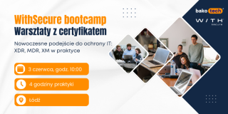 WithSecure bootcamp: warsztaty z certyfikatem | Łódź