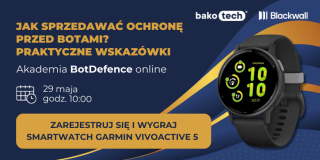 #2 Akademia BotDefence: wygraj smartwatch GARMIN Vivoactive 5!