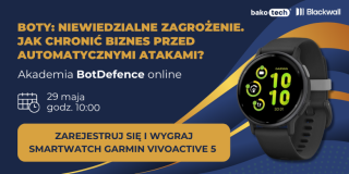 #2 Akademia BotDefence: wygraj smartwatch GARMIN Vivoactive 5!