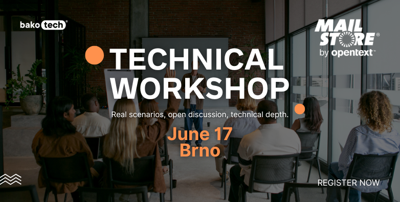 MailStore Technical Workshop in Brno