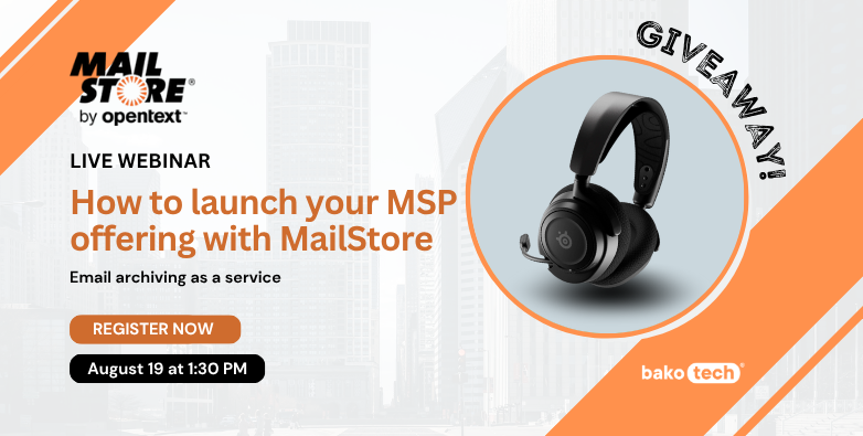 How to launch your MSP offering with MailStore