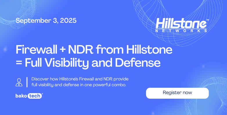 Firewall + NDR from Hillstone = Full Visibility and Defense