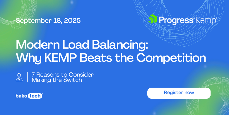 Modern Load Balancing:  Why KEMP Beats the Competition