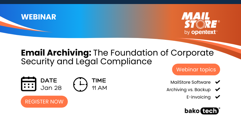 Email Archiving: The Foundation of Corporate Security and Legal Certainty
